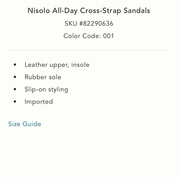 Nisolo All-Day Cross-Strap Sandals - Picture 4 of 4